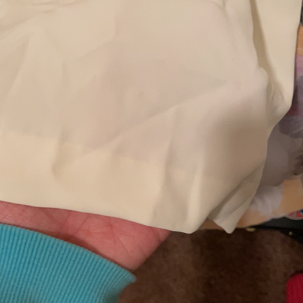 A new day thin long wide leg off white pants - Picture 7 of 10